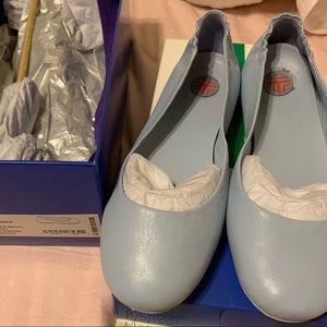 Tory Burch Cadet Blue flats